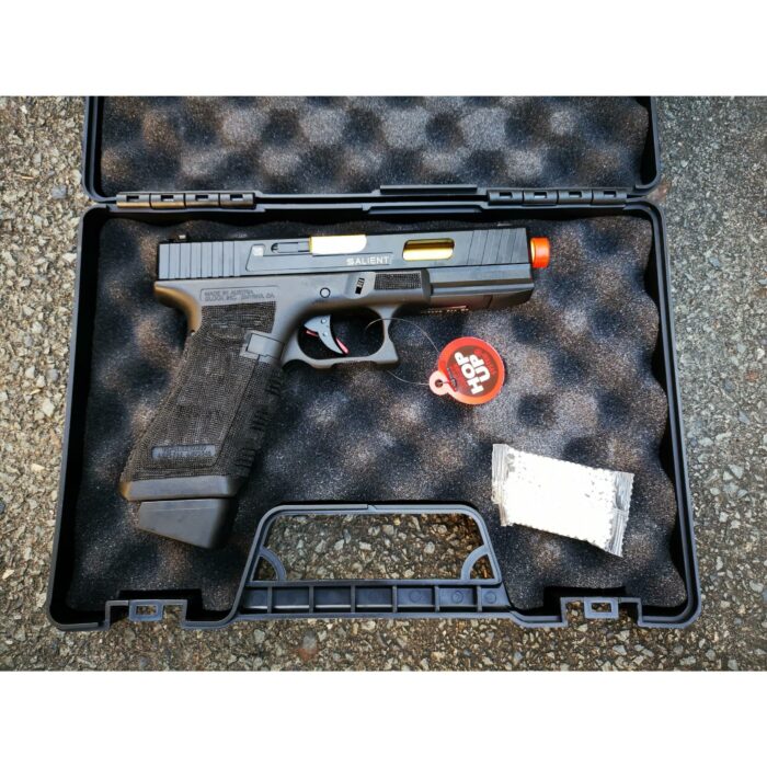 DOUBLE BELL Glock 17 SAI Gel Blaster - Custom Deluxe (Green Gas Version Blowback) - iHobby Online
