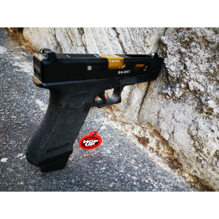 DOUBLE BELL Glock 17 SAI Gel Blaster - Custom Deluxe (Green Gas Version Blowback) - iHobby Online