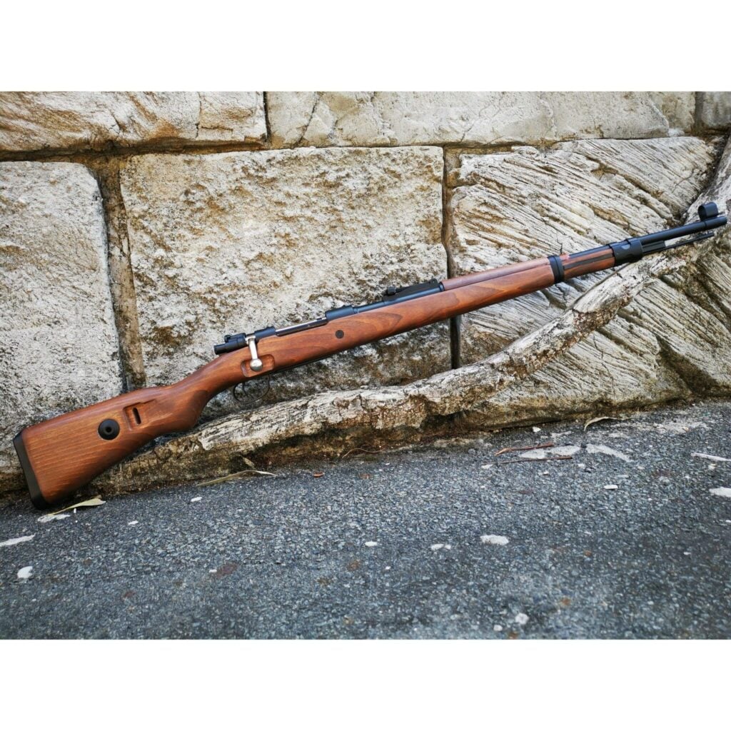 DOUBLE BELL Kar 98k Gas-Powered Gel Blaster (Real Wood Version