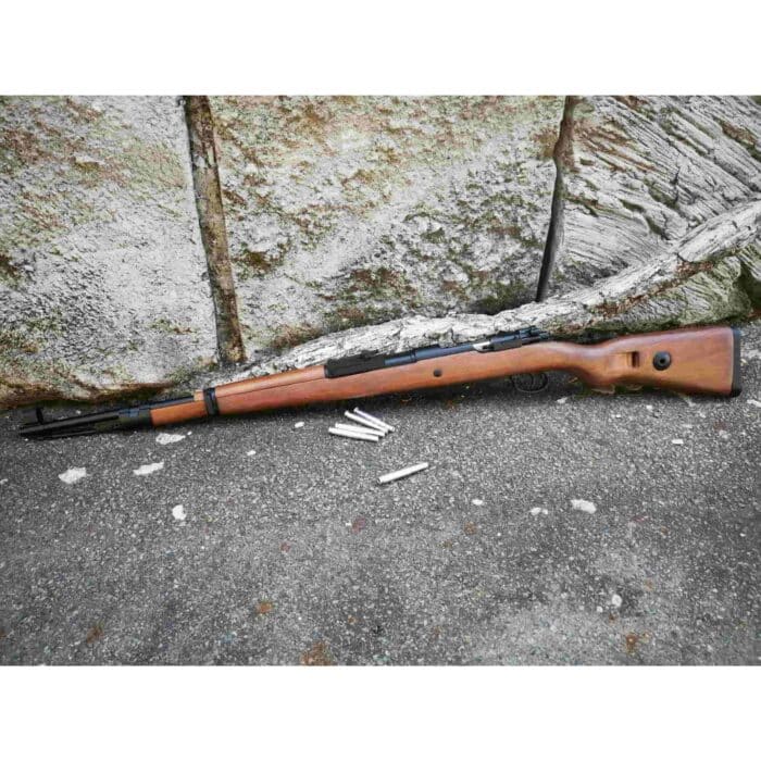 DOUBLE BELL Kar 98k Spring Air-Cocking Gel Blaster (Spring Powered & Real Wood Version) - Image 2
