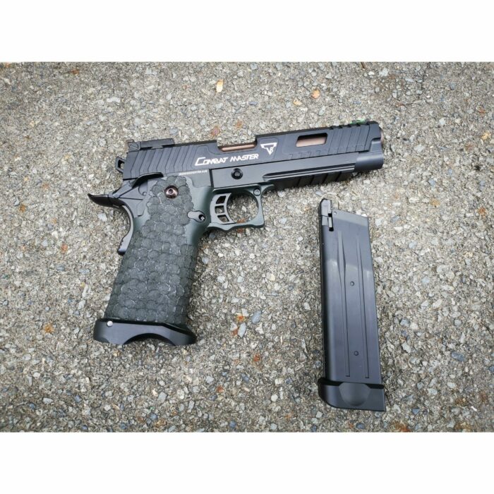 GOLDEN EAGLE 2011 TTI Style JW John Wick Pistol With Wood Case Hi-Capa GBB Gel Blaster - iHobby Online