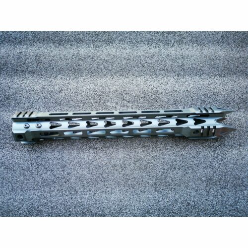 15" MOTS II Phantom M-LOK Handguard w/ Rails for M4 / M16 Series Gel Blaster AEG Rifles (Colour: Black) - iHobby Online