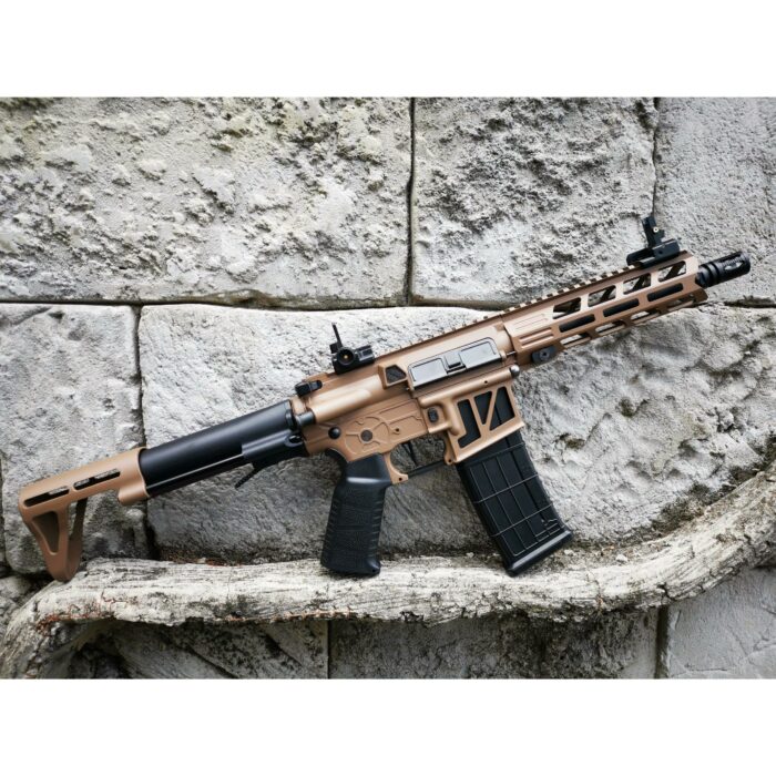 IHOBBY CQB T6 Full Metal CNC Custom MOSFET Gel Blaster (Colour: Tan) - iHobby Online