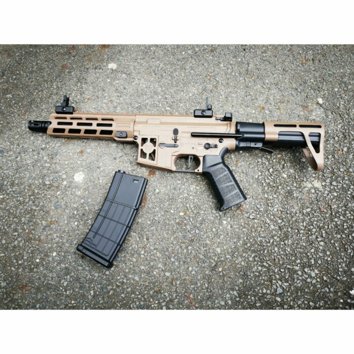 IHOBBY CQB T6 Full Metal CNC Custom MOSFET Gel Blaster (Colour: Tan) - iHobby Online