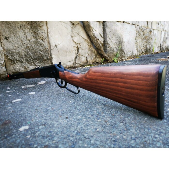 DOUBLE BELL WINCHESTER M1894 CO2 GAS POWERED GEL BLASTER REAL WOOD VERSION - iHobby Online