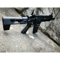 DOUBLE BELL HK416C Real Engraved Metal Electric Gel Blaster Black - iHobby Online