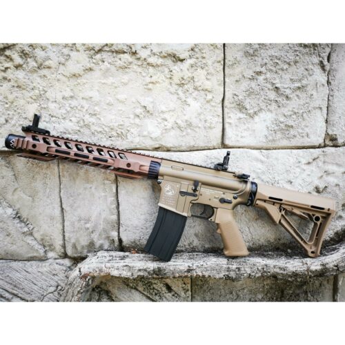 DOUBLE BELL M4 12" Handguard metal gel blaster AEG (Colour: Tan) - iHobby Online