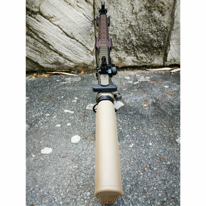DOUBLE BELL M4 12" Handguard metal gel blaster AEG (Colour: Tan) - iHobby Online
