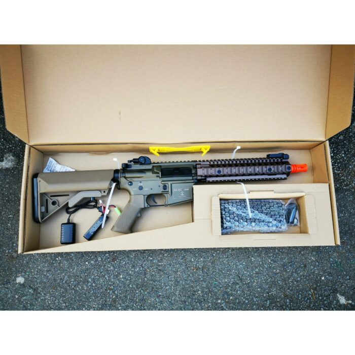 DOUBLE BELL MK18 gel blaster AEG (Colour: Tan) - iHobby Online