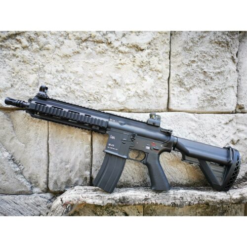 DOUBLE BELL HK416D Real Engraved Metal Electric Gel Blaster Black - iHobby Online