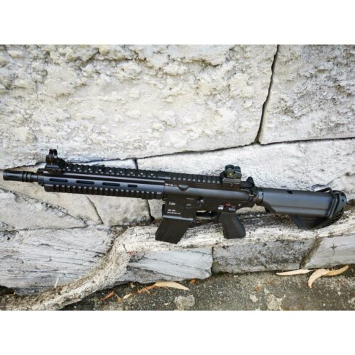 DOUBLE BELL HK416D Real Engraved Metal Electric Gel Blaster Black - iHobby Online