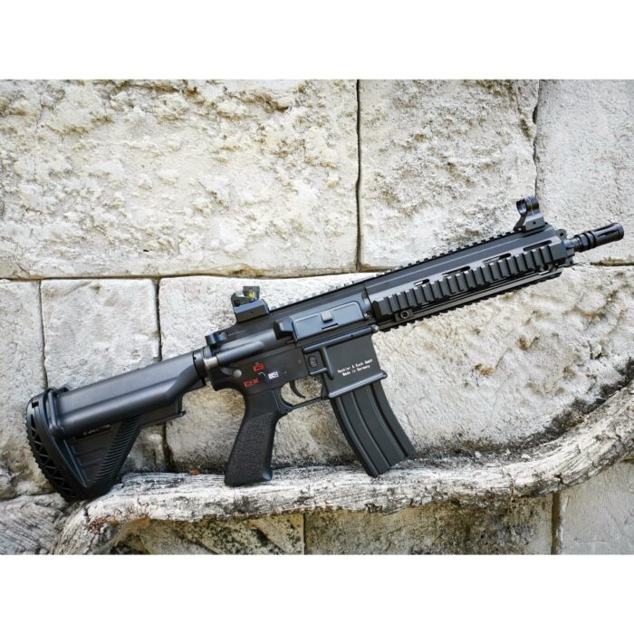 DOUBLE BELL HK416D Real Engraved Metal Electric Gel Blaster Black - iHobby Online
