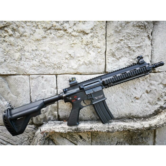 DOUBLE BELL HK416D Real Engraved Metal Electric Gel Blaster Black - iHobby Online