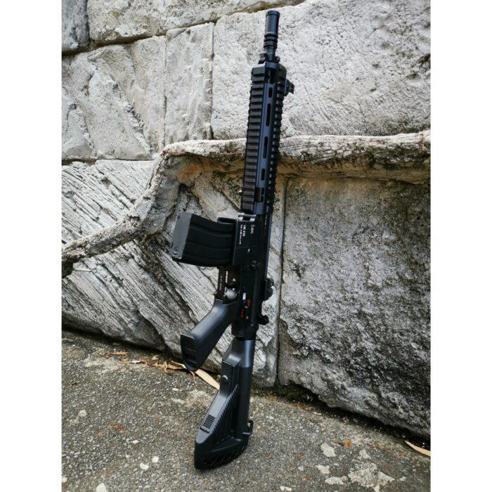 DOUBLE BELL HK416D Real Engraved Metal Electric Gel Blaster Black - iHobby Online