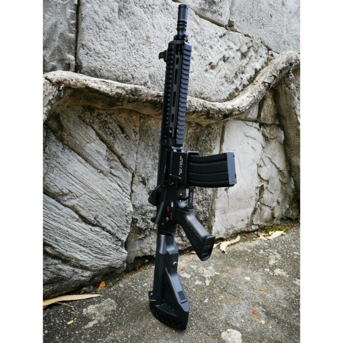 DOUBLE BELL HK416D Real Engraved Metal Electric Gel Blaster Black - iHobby Online