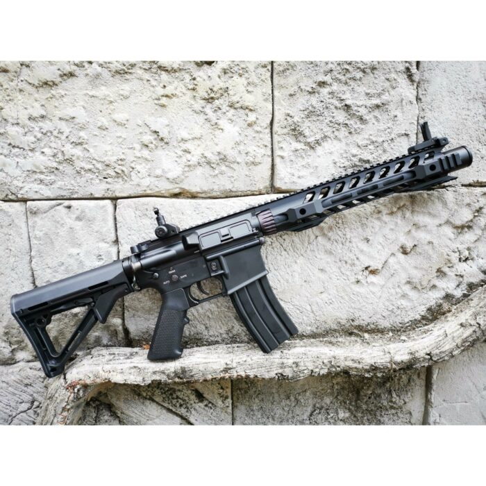 DOUBLE BELL M4 12" Handguard metal gel blaster AEG (Colour: Black) - iHobby Online