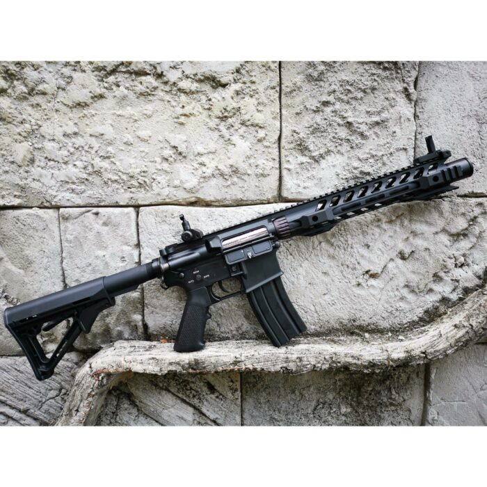 DOUBLE BELL M4 12" Handguard metal gel blaster AEG (Colour: Black) - iHobby Online