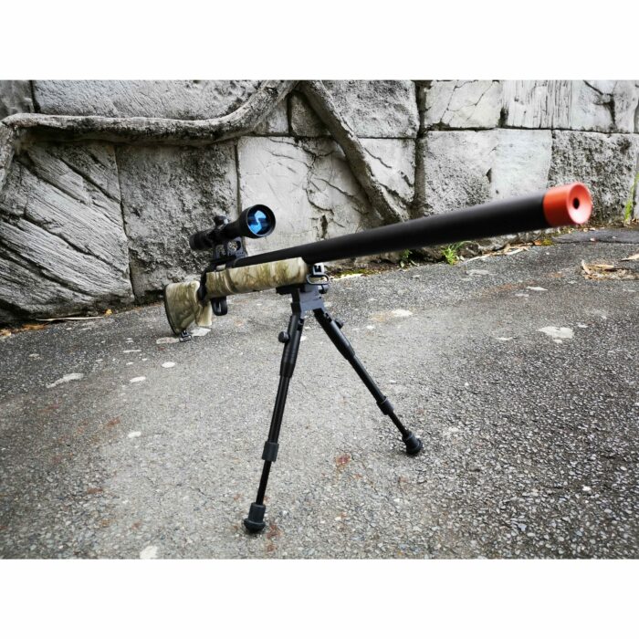 DOUBLE BELL VSR-10 Spring Bolt Action gel blaster spring powered Camo version With Metal Scope - iHobby Online