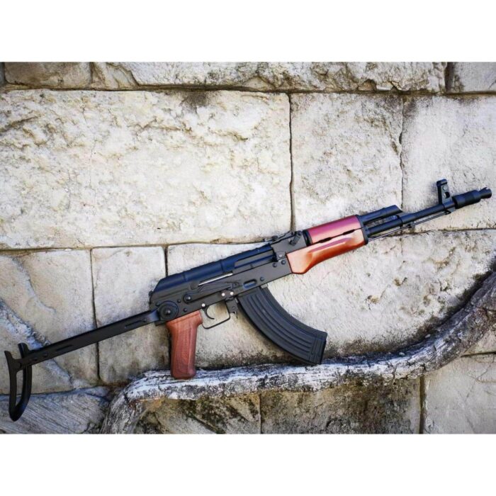 Double Bell 010A AKMS AEG With Real Wood Handguard - iHobby Online