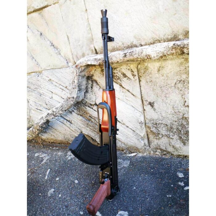 Double Bell 010A AKMS AEG With Real Wood Handguard - iHobby Online