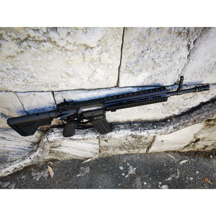 Double Bell HK416 A5 with 14.5 inch barrel AEG Gel Blaster (Black) - iHobby Online