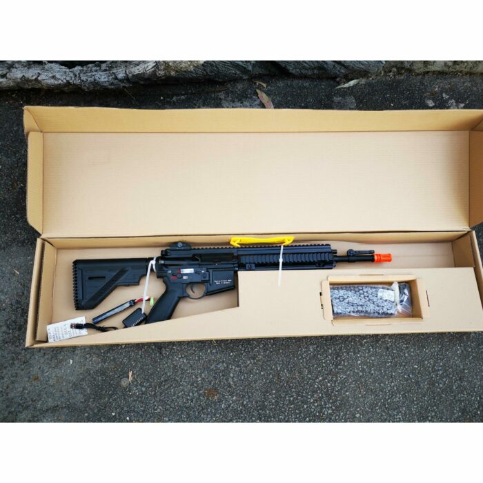 Double Bell HK416 A5 with 14.5 inch barrel AEG Gel Blaster (Black) - iHobby Online