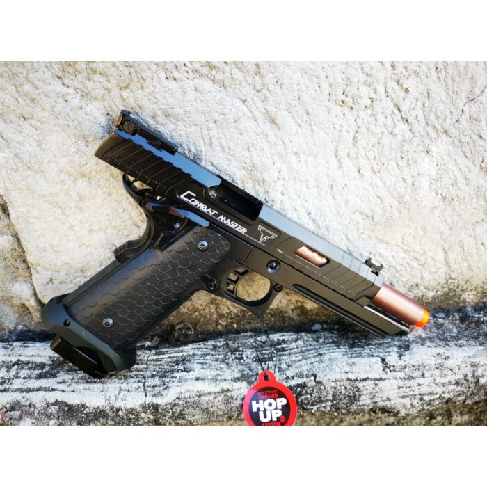 DOUBLE BELL TTI HI-CAPA Gel blaster Gas POWERED GBB Blowback (Black) - iHobby Online
