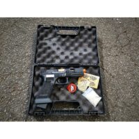 DOUBLE BELL Glock 17 TTI CNC Type John Wick Combat Master Custom Green Gas Blowback Gel Blaster Black Resin Frame - iHobby Online