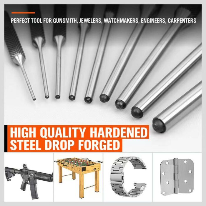 Roll Pin Punch Set Perfect Tool For Gunsmith, Jewelers, Watchmakers. Engineers, Carpenters - iHobby Online