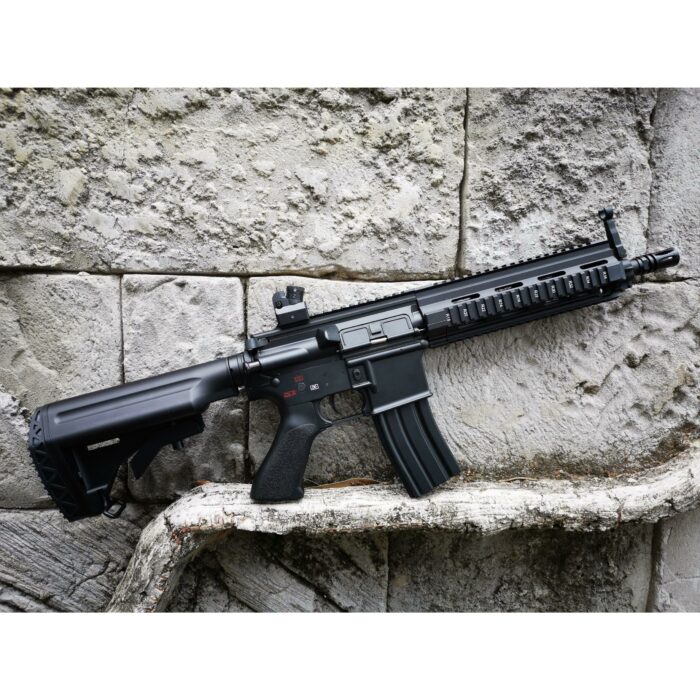 Golden Eagle FB6621 HK416D Real Engraved Metal Electric Gel Blaster Black - iHobby Online