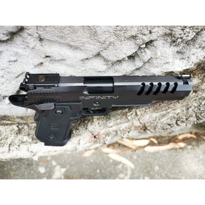 DOUBLE BELL Hi-Capa 5.1 OPS-MRP Gel blaster Gas POWERED Blowback (Black) - iHobby Online
