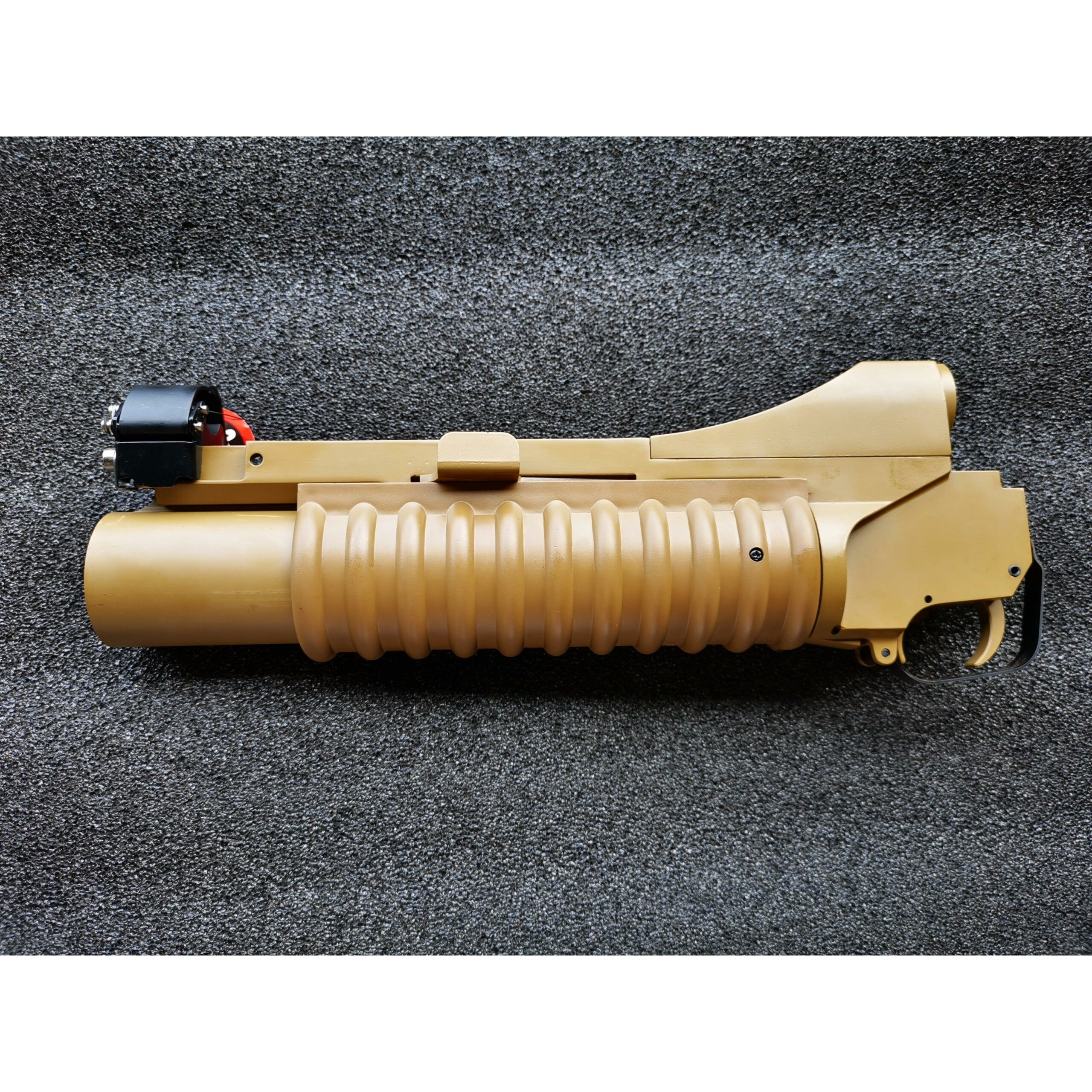 Double Bell M-55SS M203 Short Metal Grenade Launcher Gas Powered Gel Blaster (Colour: Tan) - iHobby Online