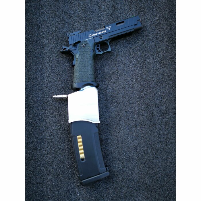 Super Adapter Fit DB M92, GE 1911, DB and GE Hi-capa, DB Glock Pistols, MP5 Gas Powered Adapter( Colour: Black) - iHobby Online
