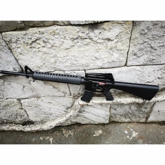 GOLDEN EAGLE MC6610M M16A3 FULL METAL GAS POWERED GEL BLASTER GREEN GAS BLOWBACK RIFLE (Colour: Black) - Image 3