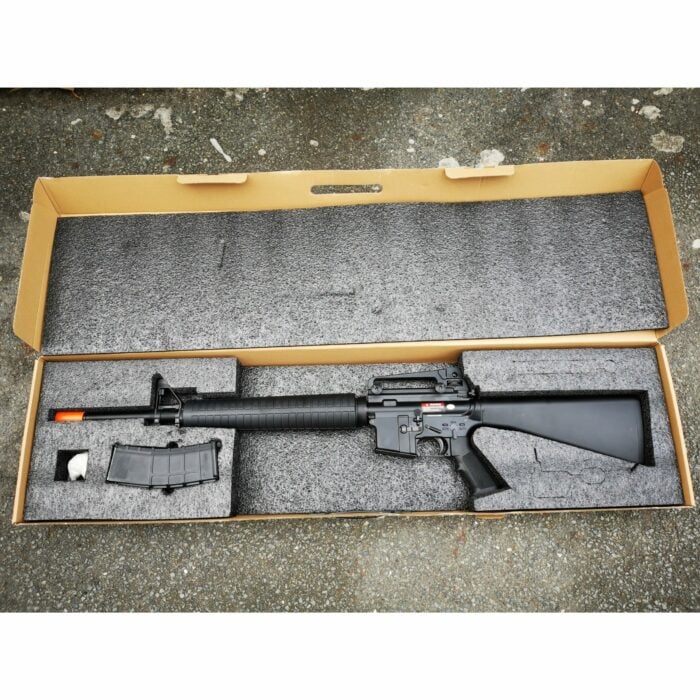 GOLDEN EAGLE MC6610M M16A3 FULL METAL GAS POWERED GEL BLASTER GREEN GAS BLOWBACK RIFLE (Colour: Black) - Image 6