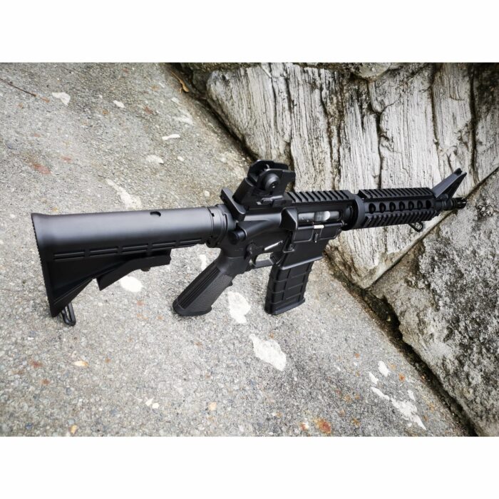 GOLDEN EAGLE MC6624M M4 CQB FULL METAL GAS POWERED GEL BLASTER GREEN GAS BLOWBACK RIFLE (Colour: Black) - Image 5
