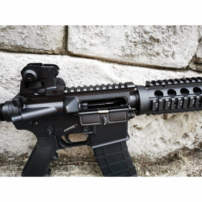 GOLDEN EAGLE MC6624M M4 CQB FULL METAL GAS POWERED GEL BLASTER GREEN GAS BLOWBACK RIFLE (Colour: Black) - Image 7