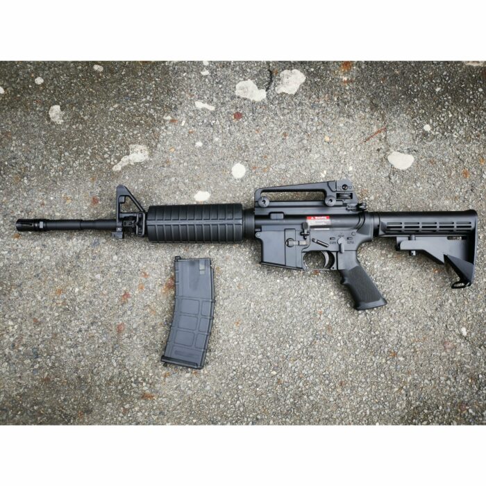GOLDEN EAGLE MC6604M M4A1 FULL METAL GAS POWERED GEL BLASTER GREEN GAS BLOWBACK RIFLE (Colour: Black) - Image 7