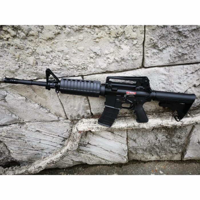 GOLDEN EAGLE MC6604M M4A1 FULL METAL GAS POWERED GEL BLASTER GREEN GAS BLOWBACK RIFLE (Colour: Black) - Image 6