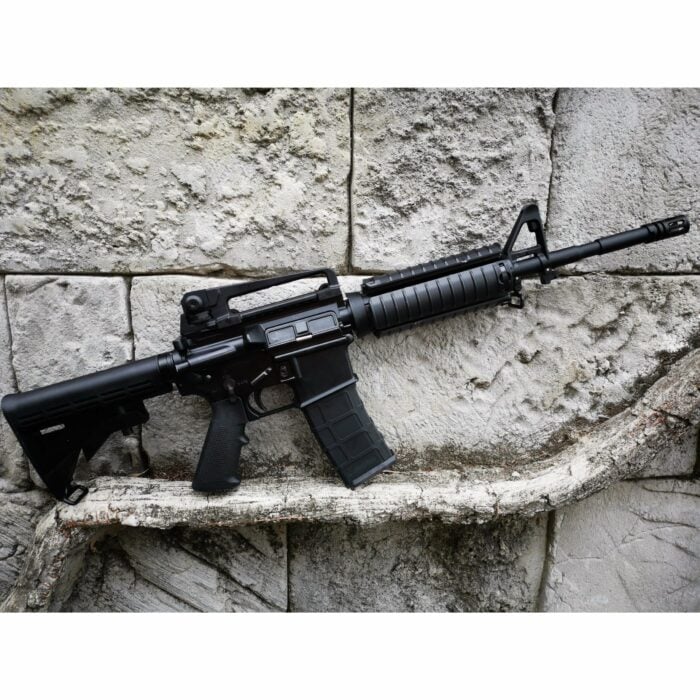 GOLDEN EAGLE MC6604RISM M4A1 FULL METAL GAS POWERED GEL BLASTER GREEN GAS BLOWBACK RIFLE (Colour: Black) - Image 6