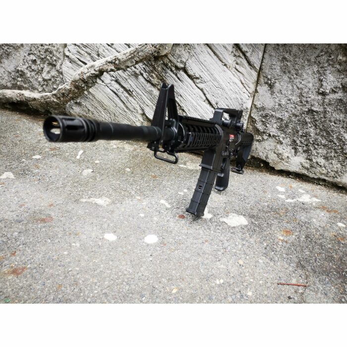 GOLDEN EAGLE MC6604RISM M4A1 FULL METAL GAS POWERED GEL BLASTER GREEN GAS BLOWBACK RIFLE (Colour: Black) - Image 8