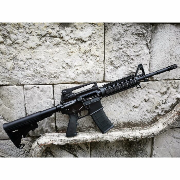 GOLDEN EAGLE MC6604RISM M4A1 FULL METAL GAS POWERED GEL BLASTER GREEN GAS BLOWBACK RIFLE (Colour: Black) - Image 4