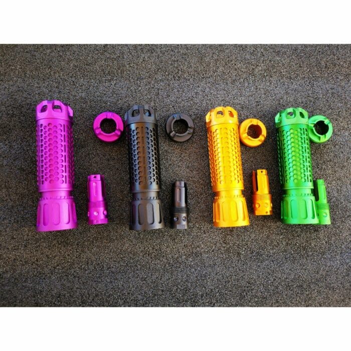 5 Inches PERDATOR MK3 Suppressor handguard Flash Hider With Hop Up Unit