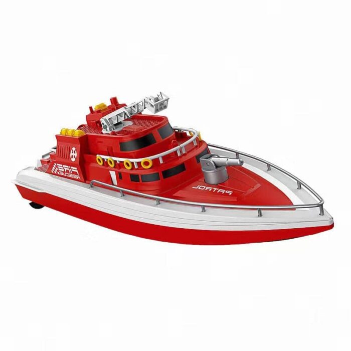 RC Boat Skytech H160 2.4G Radio Controlled Fire Rescue Boat With Water Cannon - Image 3
