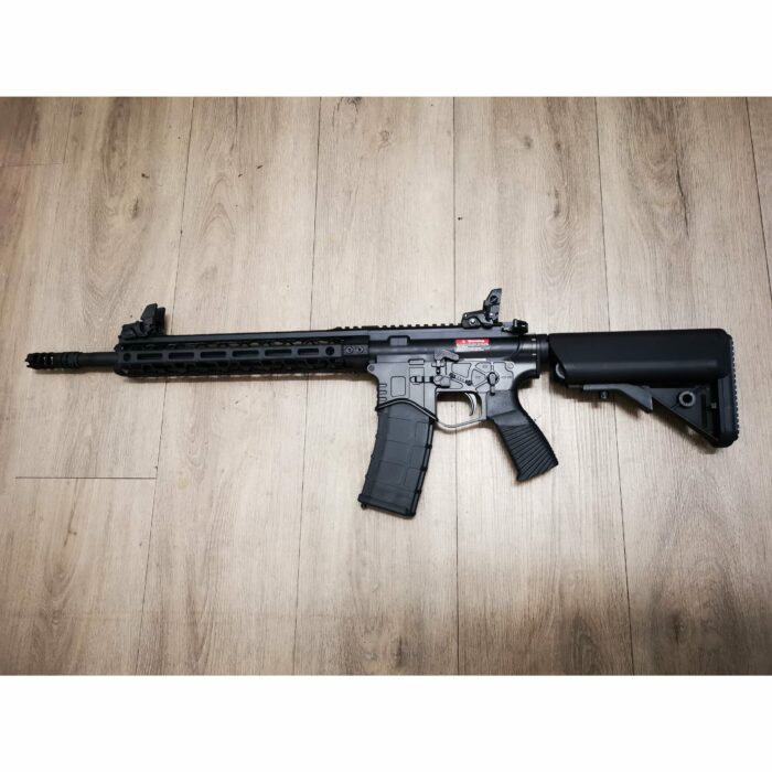 GOLDEN EAGLE MC6591M CQB - L FULL METAL GBBR GEL BLASTER (Colour: Black)