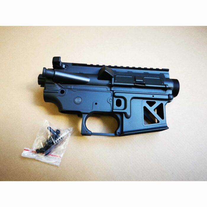 Full Metal M4 CNC Receiver Metal Body Gel Blaster Part (Colour: Black) - Image 2