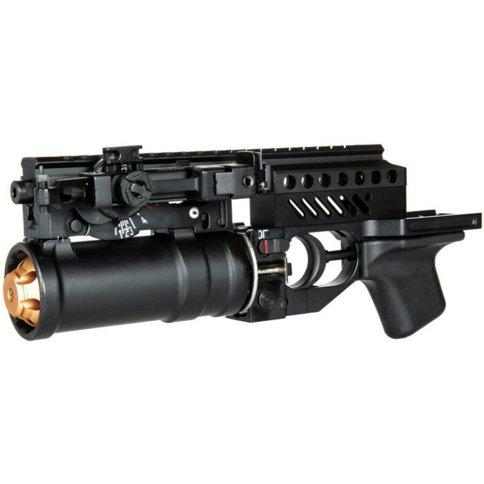 Double Bell K-55A GP-25 Metal Grenade Launcher Gas Powered Gel Blaster (Colour: Black) - iHobby Online