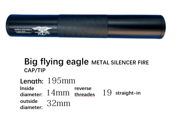 Big flying eagle Metal Silencer - Image 2