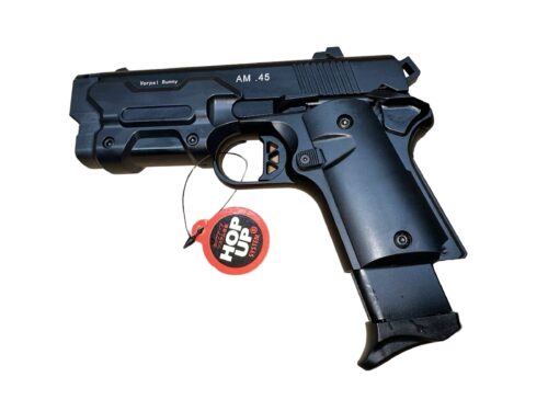 DOUBLE BELL 796 Vorpal Bunny AM.45 Gel blaster Gas POWERED Blowback (Black)