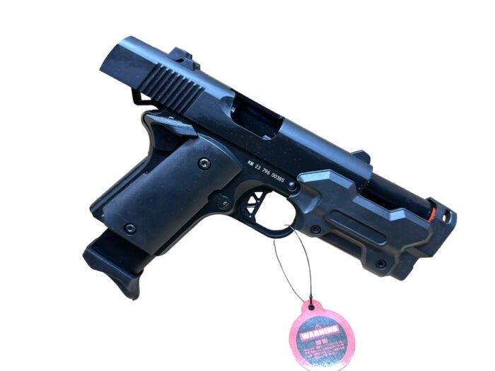 DOUBLE BELL 796 Vorpal Bunny AM.45 Gel blaster Gas POWERED Blowback (Black) - Image 4